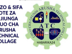 Sifa Za Kujiunga Na Arusha Technical College 2024/2025