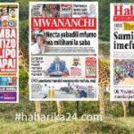 Habari kubwa Katika Magazeti ya leo Jumanne Augosti 13 2024