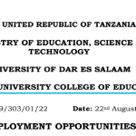 Nafasi Mpya 27 Za Kazi Chuo Kikuu Kishiriki Cha Elimu Mkwawa Agosti 2024