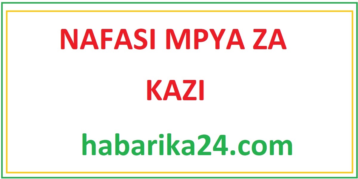 Nafasi Mbali Mbali Za kazi zilizotangazwa Agosti 2024