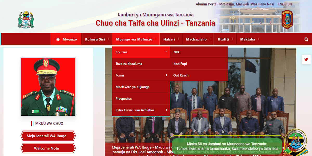 Mafunzo Ya Usalama Wa Taifa