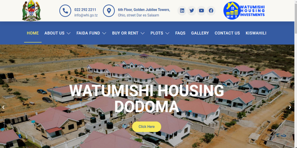 Nafasi Za Kazi Kutoka Watumishi Housing Company (WHC) Septemba 2024 Nafasi Za Kazi Kutoka Watumishi Housing Company (WHC) Septemba 2024