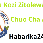 Ada na Kozi zinazotolewa Chuo Kikuu cha Ardhi