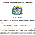 Tangazo La Kuitwa Kwenye Usaili Kada Za Afya Majina Ya Nyongeza Septemba 2024