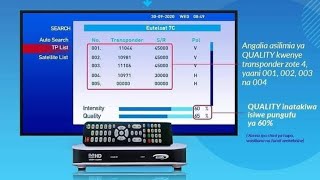 Jinsi ya Kuongeza Frequency Azam TV