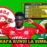 Kundi la Simba Sc Kombe la Shirikisho Afrika 2024/2025