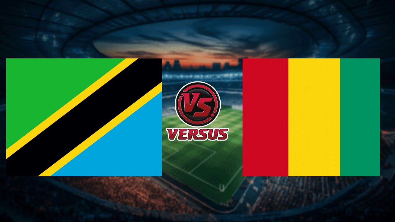 Tanzania Vs Guinea Leo 19 Novemba 2024