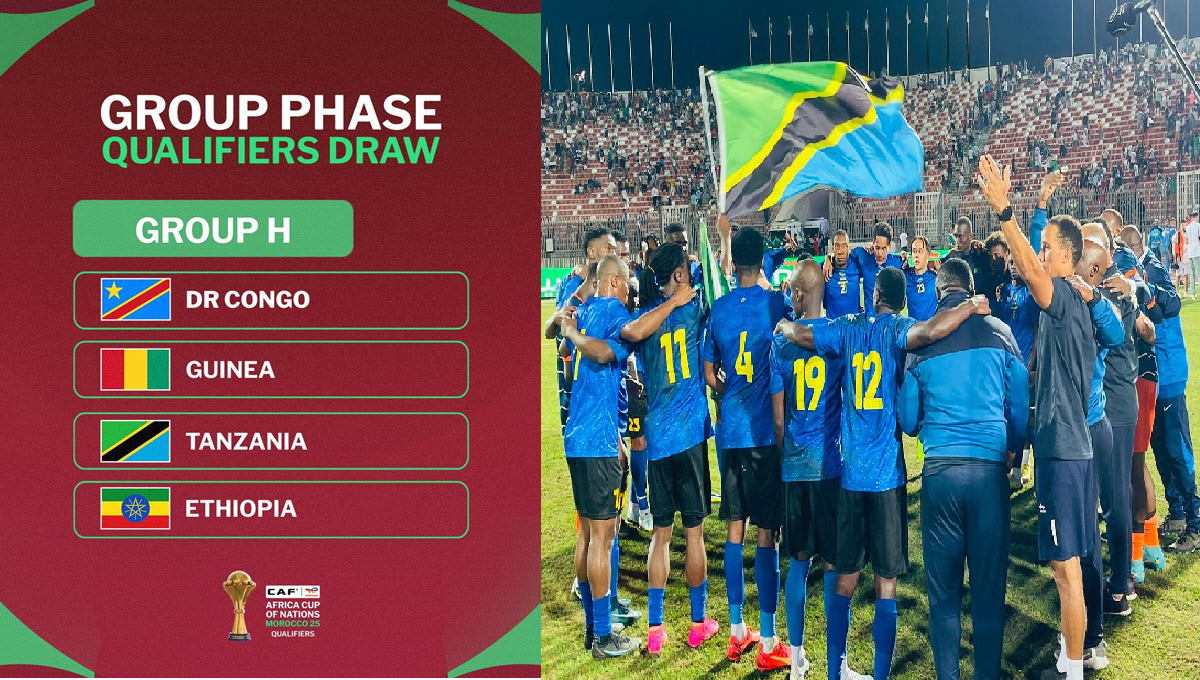 Msimamo wa Kundi H La Tanzania Kufudhu AFCON 2025