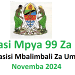 Nafasi Mpya 99 Za Kazi Taasisi Mbalimbali Za Umma Novemba 2024