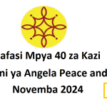 Nafasi Mpya 40 za Kazi Kampuni ya Angela Peace and Love Novemba 2024