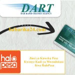 Jinsi ya Kuweka Pesa Kwenye Kadi ya Mwendokasi Kwa HaloPesa