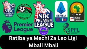Ratiba ya Mechi Za Leo
