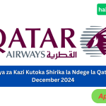 Nafasi Mpya za Kazi Kutoka Shirika la Ndege la Qatar Airways December 2024  