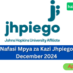Nafasi Mpya za Kazi Kutoka Jhpiego December 2024