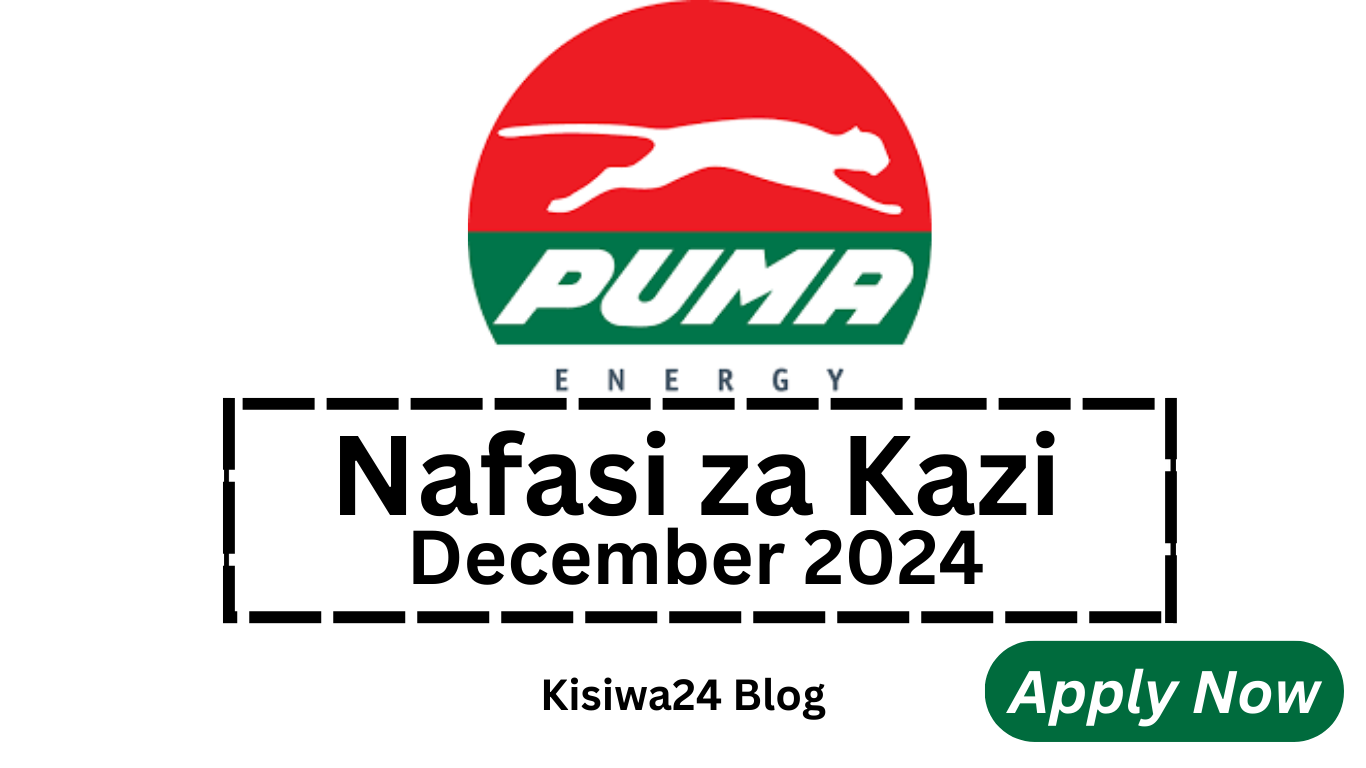 Nafasi za Kazi Puma Energy December 2024