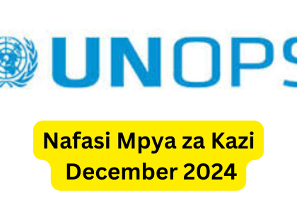 Nafasi za Kazi Kutoka UNOPS December 2024