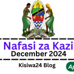 Nafsi za Kazi Halmashauri ya Wilaya ya Mpwapwa December 2024