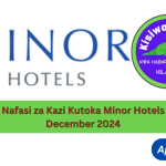 Nafasi za Kazi Kutoka Minor Hotels December 2024