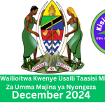 Majina ya Wailioitwa Kwenye Usaili Taasisi MbaliMbali Za Umma Majina ya Nyongeza December 2024