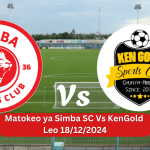 Matokeo ya Simba SC Vs KenGold Leo 18/12/2024