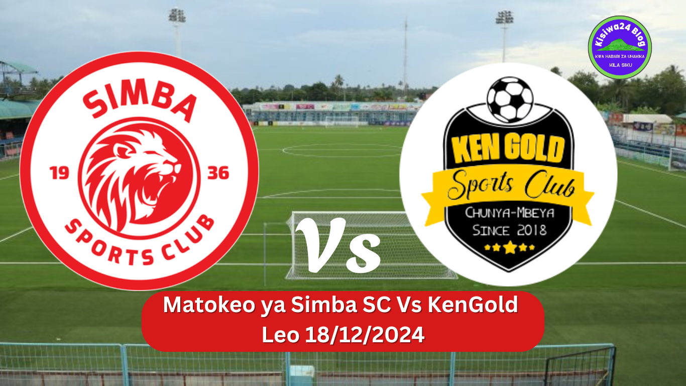 Matokeo ya Simba SC Vs KenGold Leo 18/12/2024