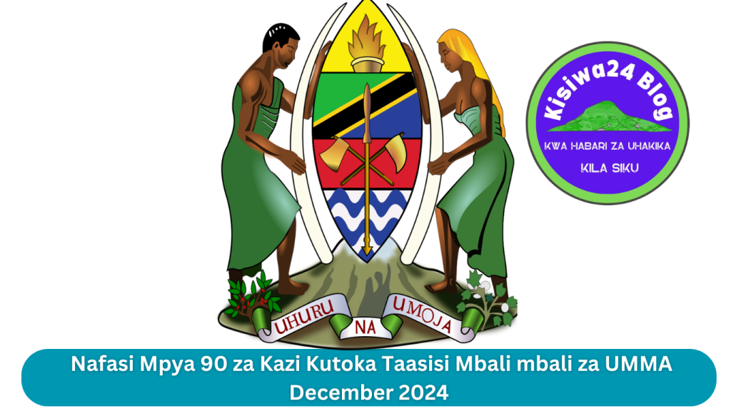 Nafasi Mpya 90 za Kazi Kutoka Taasisi Mbali mbali za UMMA December 2024 Nafasi Mpya 90 za Kazi Kutoka Taasisi Mbali mbali za UMMA December 2024