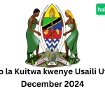 Majina Wailioitwa Kwenye Usaili Taasisi Mbalimbali December 2024