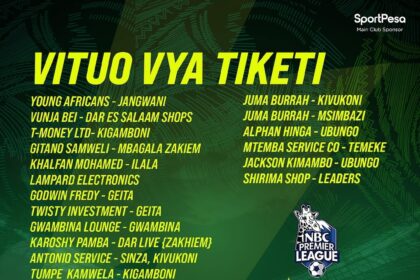 Vituo Vya Kununua Tiketi Mechi ya Yanga Vs Kagera Suger 2/02/2025