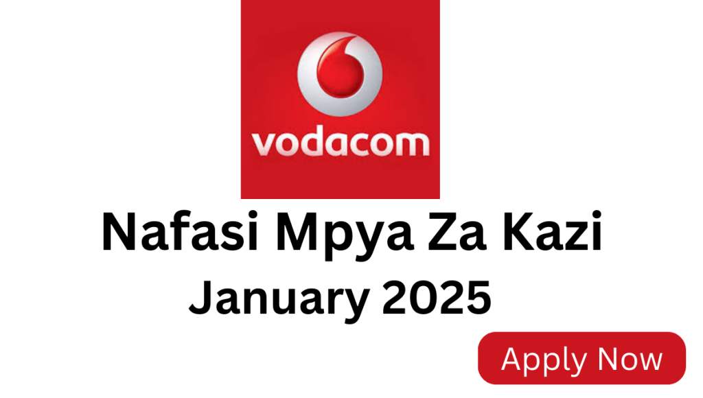 Nafasi Mpya 2 za Kazi Kutoka Vodacom Tanzania
