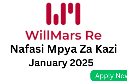 Nafasi za Kazi WillMars Re January 2025