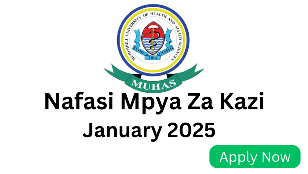 Nafasi 36 za Kazi MUHAS January 2025