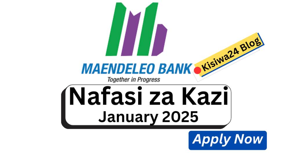 Nafasi za Kazi Kutoka Maendeleo Bank January 2025 Nafasi za Kazi Kutoka Maendeleo Bank January 2025