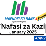Nafasi za Kazi Kutoka Maendeleo Bank January 2025