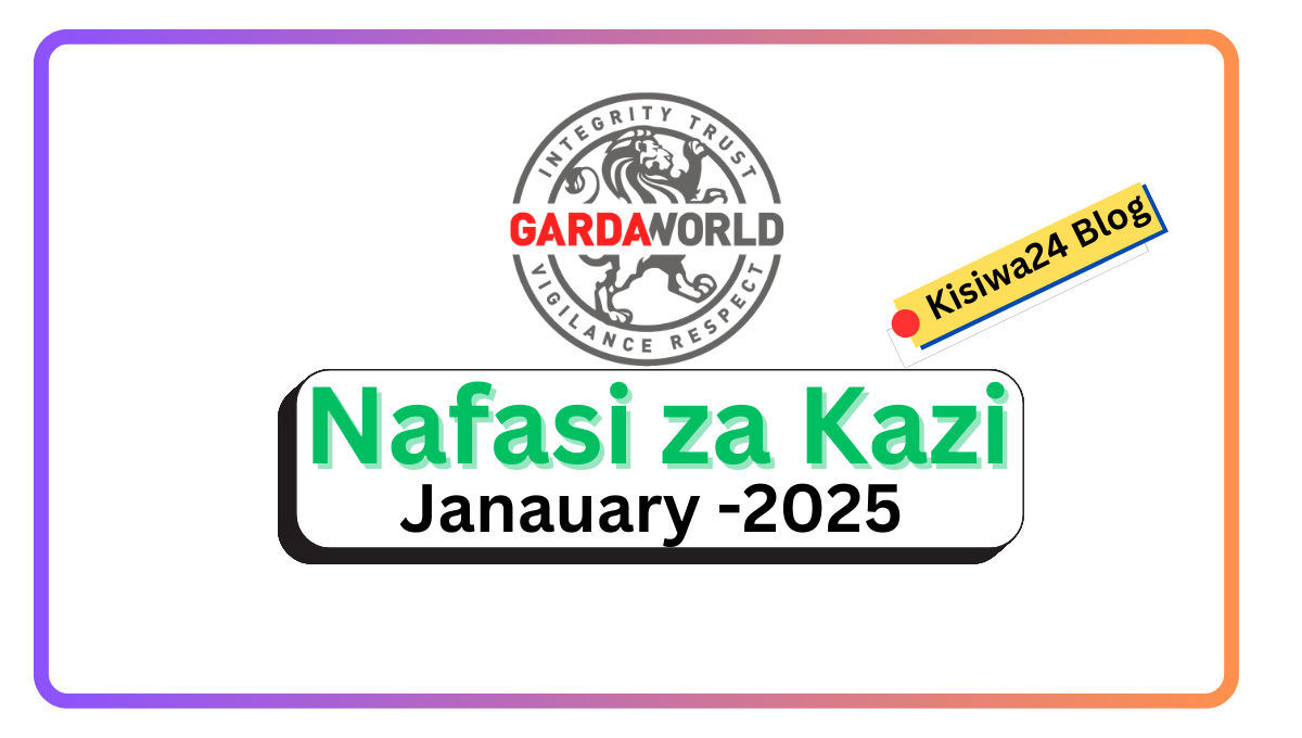 Nafasi za Kazi Head Controller Kutoka GardaWorld