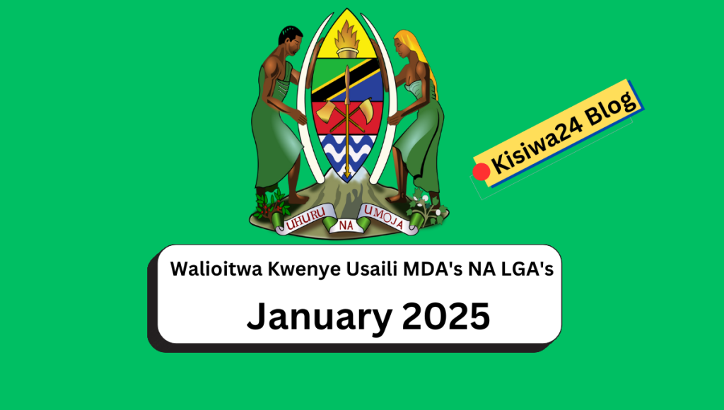 Walioitwa Kwenye Usaili MDA’s NA LGA’s  January 2025 Walioitwa Kwenye Usaili MDA's NA LGA's Majina Ya Nyongeza January 2025