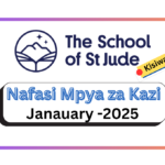 Nafasi za Kazi :- English Literature Teacher Kutoka School of ST Jude