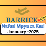 Nafasi 5 za Kazi at Barrick Gold Mine