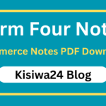 Form Four Commerce Notes