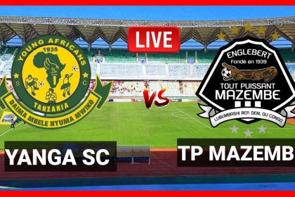 Mechi ya Yanga SC vs TP Mazembe Leo 04 January 2025