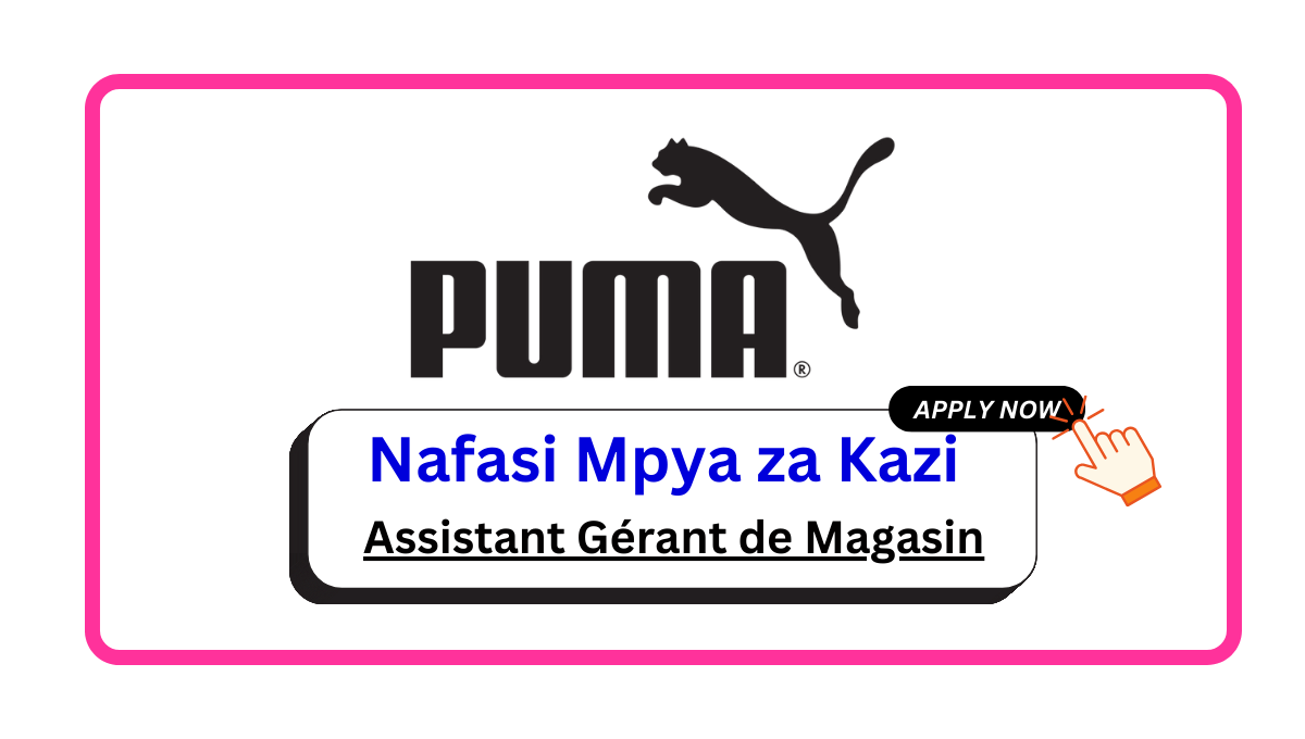 Nafasi za Kazi – Assistant Gérant de Magasin at Puma Group February 2025