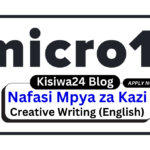 Nafasi za Kazi - Creative Writing (English) at Micro1