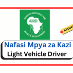 Nafasi 28 za Kazi - Light Vehicle Driver At AIRD Tanzania Program