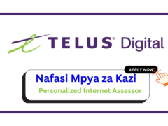 Nafasi za Kazi – Personalized Internet Assessor at TELUS Digital February 2025