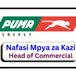 Nafasi za Kazi - Head of Commercial at Puma Energy