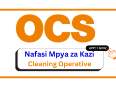 Nafasi za Kazi – Cleaning Operative at OCS February 2025