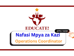 Nafasi za Kazi – Operations Coordinator at Educate! February 2025