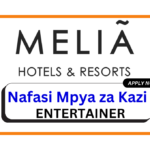 Nafasi za Kazi - ENTERTAINER at Meliá Hotels International February 2025