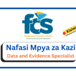 Nafasi za Kazi - Data and Evidence Specialist at Foundation for Civil Society (FCS)
