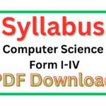 Computer Science Syllabus for Ordinary Level I-IV 2025