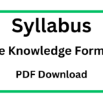 Bible Knowledge Syllabus for Ordinary Level I-IV 2025